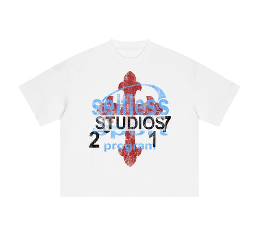 SS Sport Program Boxy Tee (WHITE)